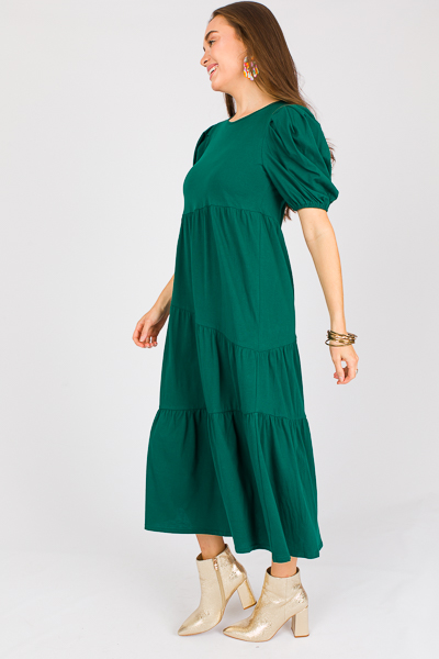 Piper Knit Midi, Emerald - New Arrivals - The Blue Door Boutique