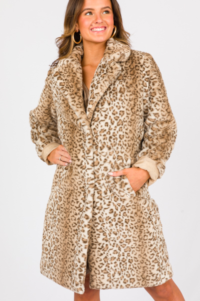 Elle Fur Coat, Leopard