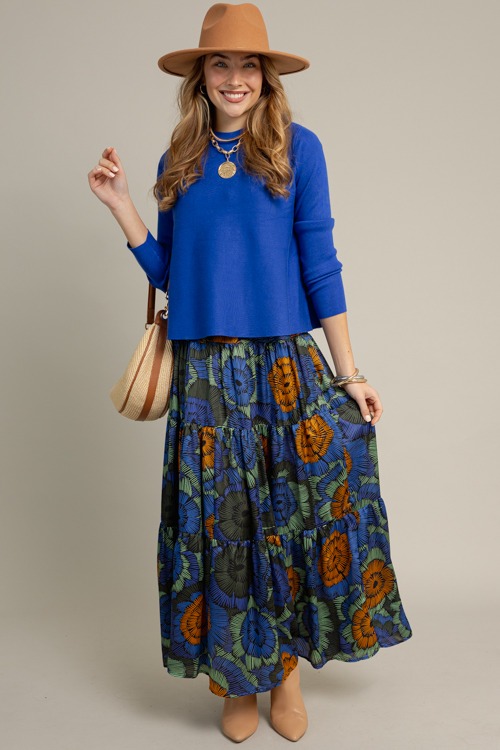 Aurora Sweater, Blue