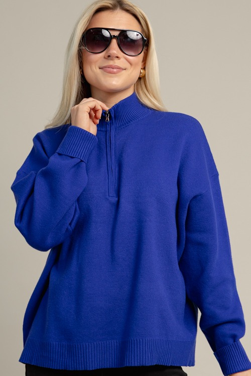 Half Zip Sweater, R. Blue - 1021-46.jpg
