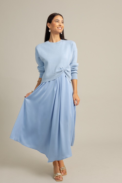 Pearl Dangling Textured Hoops - 1022-18.jpg