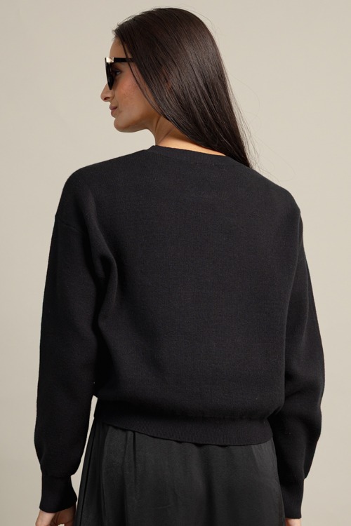 Layered Sweater Maxi Dress, Black - 1022-7.jpg