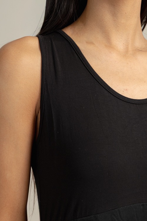 Layered Sweater Maxi Dress, Black - 1022-8.jpg