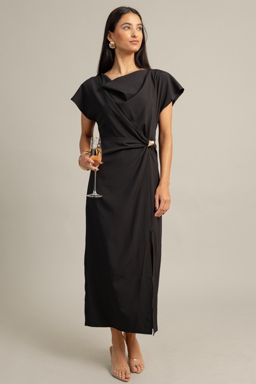 Elegant Entrance Maxi, Black