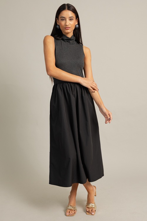 Jen Mix Media Midi, Black