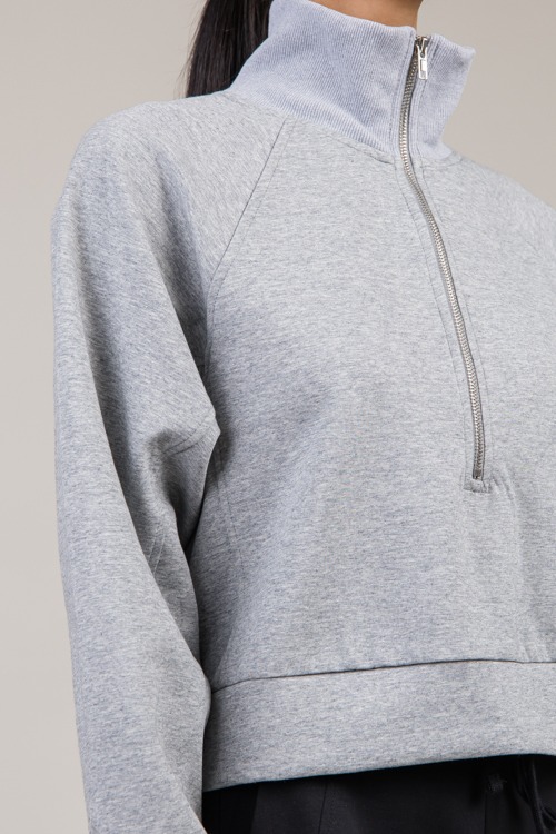 Nellie Zip Pullover, H. Grey - 1023-56.jpg