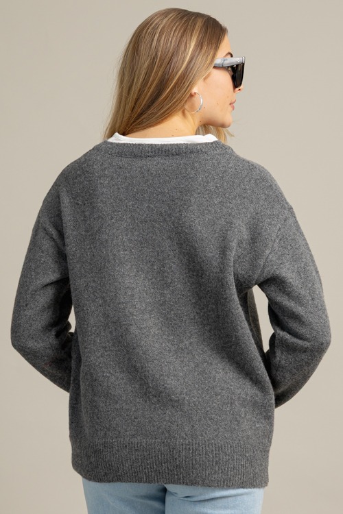 Layered V-Neck Sweater, Charcoal - 1023-61.jpg