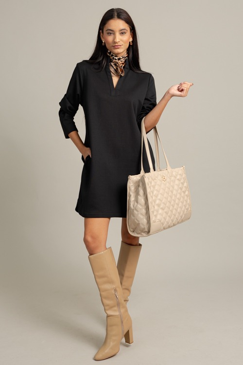 Kiersten Knit Dress, Black - 1023-70p.jpg