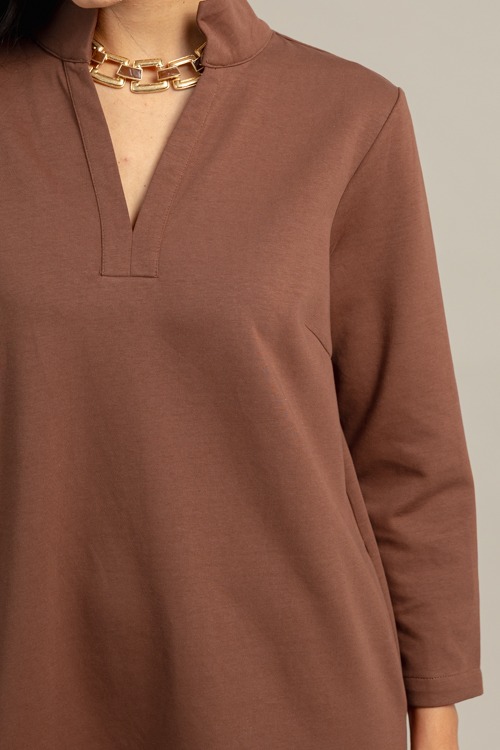 Kiersten Knit Dress, Brown - 1023-78h.jpg
