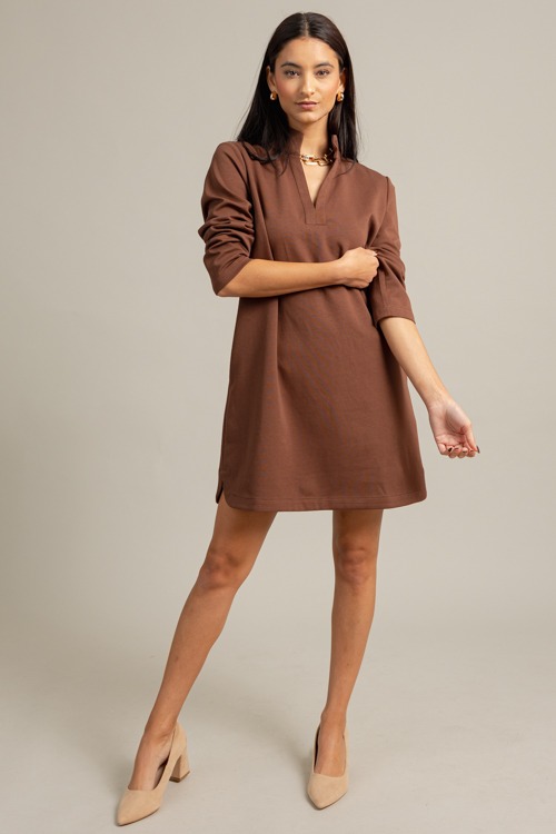 Kiersten Knit Dress, Brown - 1023-79.jpg