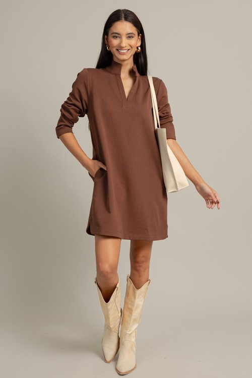 Kiersten Knit Dress, Brown - 1023-82.jpg