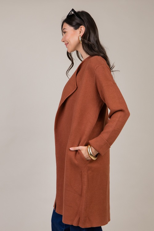 Drape Front Longline Cardi, Rust - 1023-83.jpg