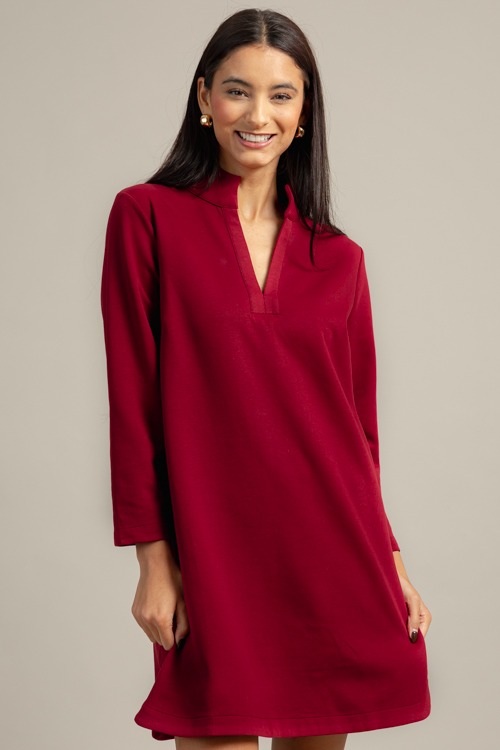 Kiersten Knit Dress, Garnet - 1023-85h.jpg