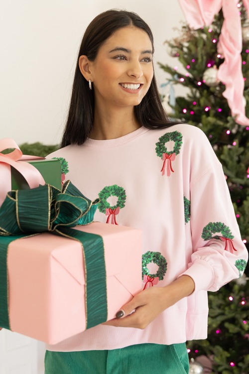 Millie Sweatshirt, Wreaths