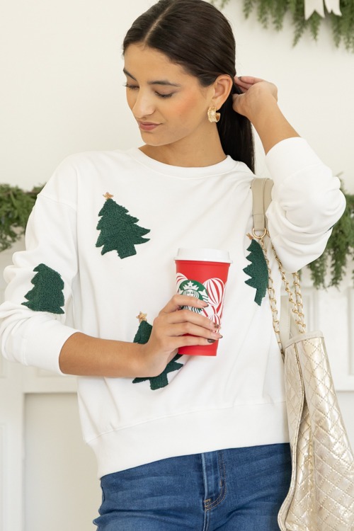 Evergreen Sweatshirt, White/Green - 1024-150.jpg