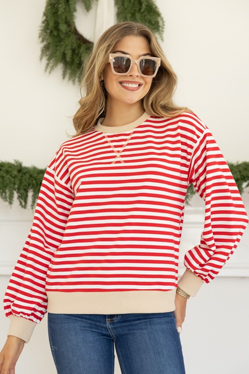 Avery Stripe Sweatshirt, Red/Off White - 1024-166.jpg