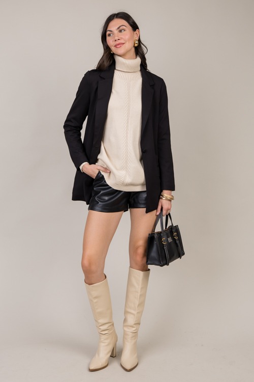 Boyfriend Blazer, Black