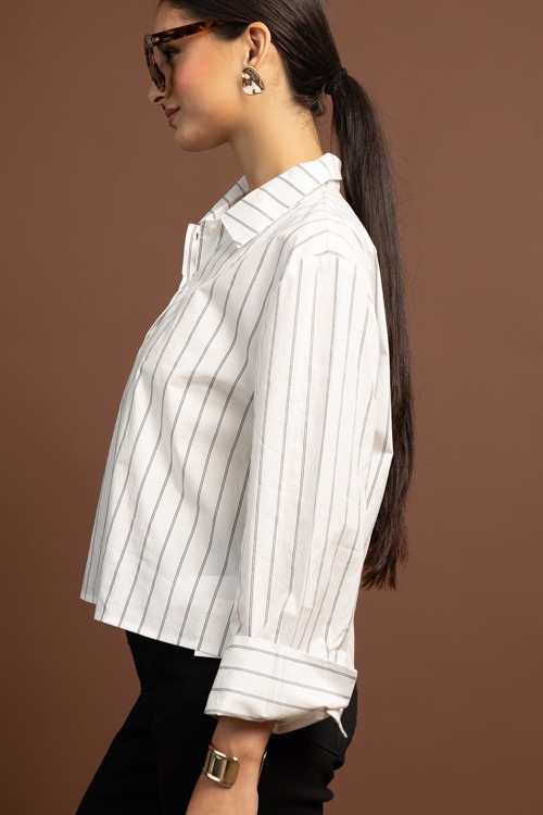 Striped Poplin Shirt, White - 1027-20.jpg