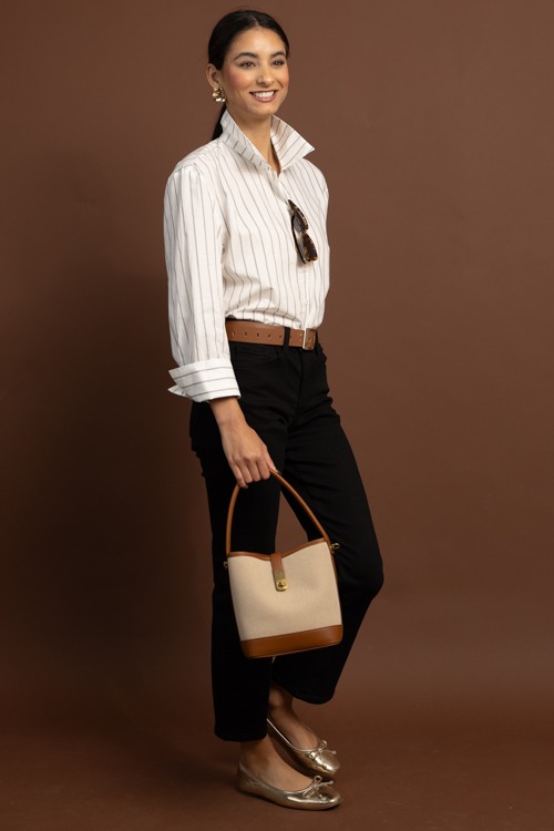 Striped Poplin Shirt, White - 1027-23.jpg