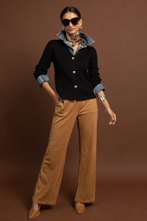 Suede Side Pocket Pants, Camel - 1027-43.jpg