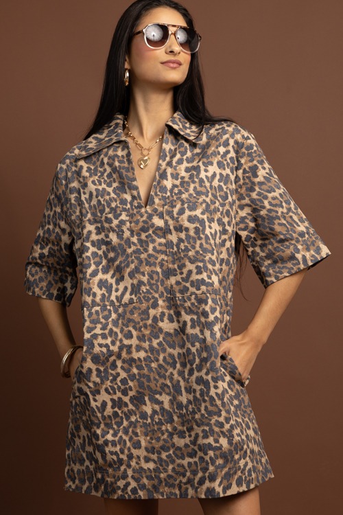 Leopard Collared Dress, Brown - 1027-48h.jpg