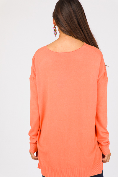 Davina Sweater, Lt. Orange