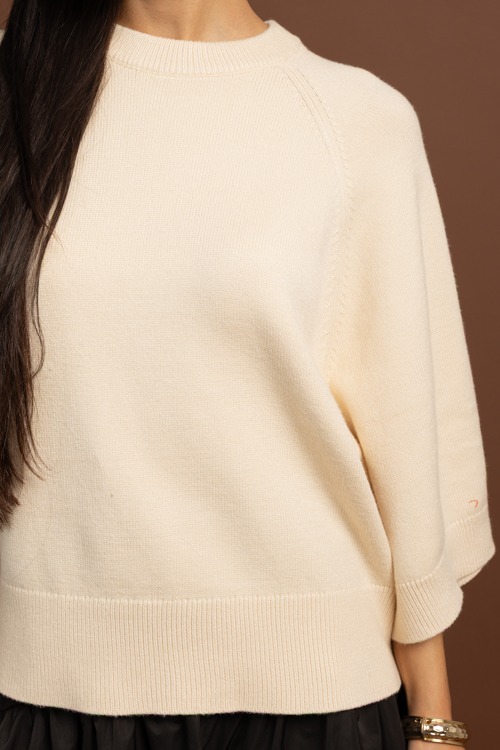 Lena Solid Sweater, Cream - 1028-123.jpg