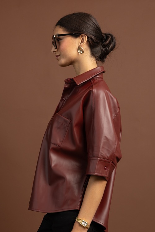 Leather Dolman Shirt, Burgundy - 1028-161.jpg