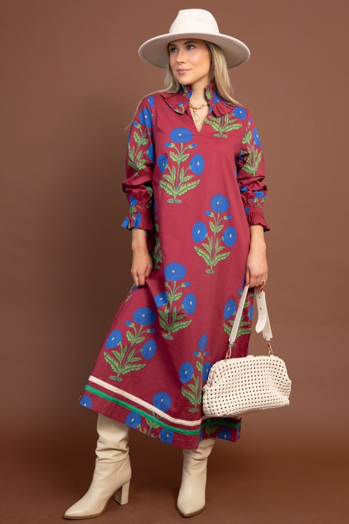 Bella Floral Maxi, Burgundy - 1029-136h.jpg