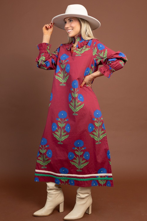Bella Floral Maxi, Burgundy - 1029-139.jpg