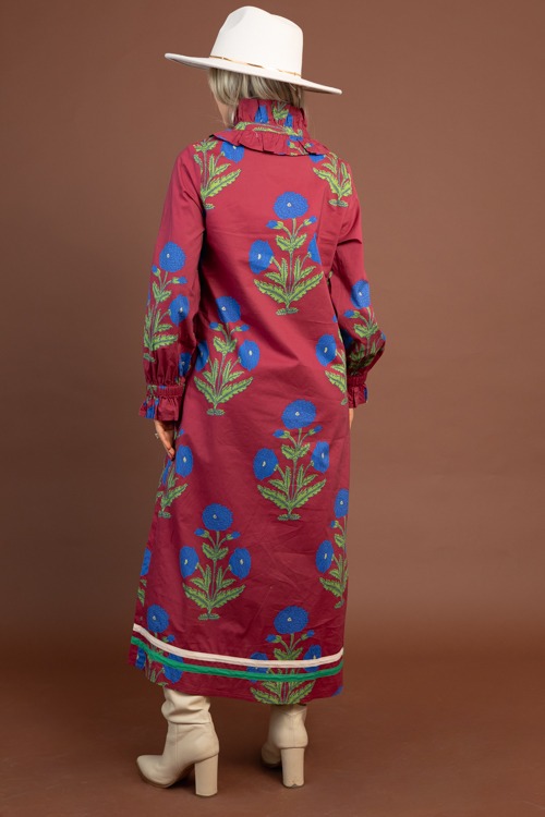 Bella Floral Maxi, Burgundy - 1029-140.jpg