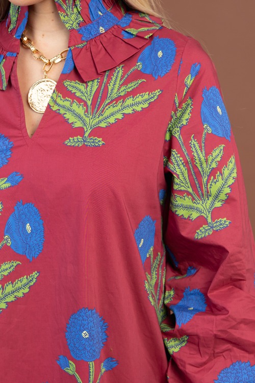 Bella Floral Maxi, Burgundy - 1029-141.jpg