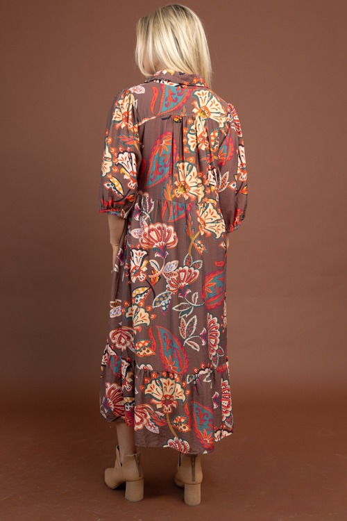 Christine Printed Midi, Brown - 1029-159.jpg