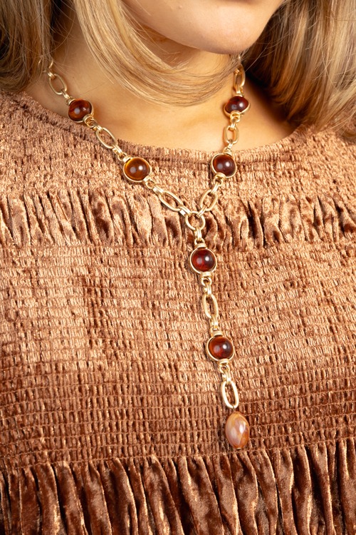 Pamela Chain Necklace, Tortoise - 1029-48.jpg