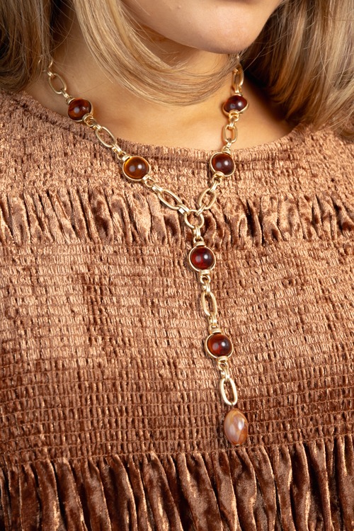 Velvet Smock Top, Brown - 1029-48.jpg