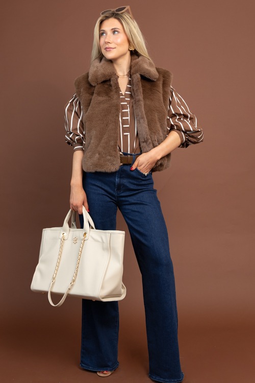 Shauna Stripe Top, Brown - 1029-52h.jpg