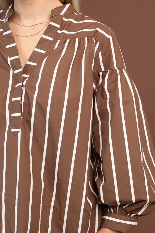 Shauna Stripe Top, Brown - 1029-55.jpg