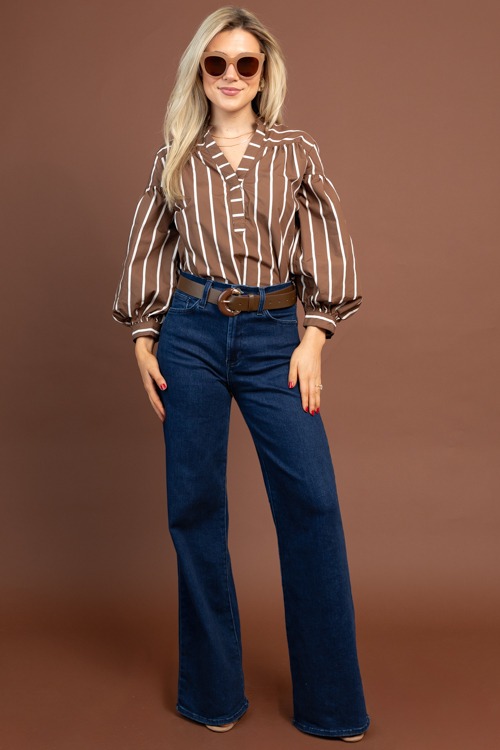 Shauna Stripe Top, Brown - 1029-56.jpg