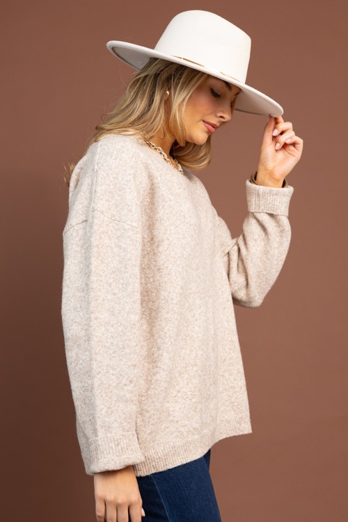 Lonnie V-Neck Sweater, Lt Taupe - 1029-64.jpg