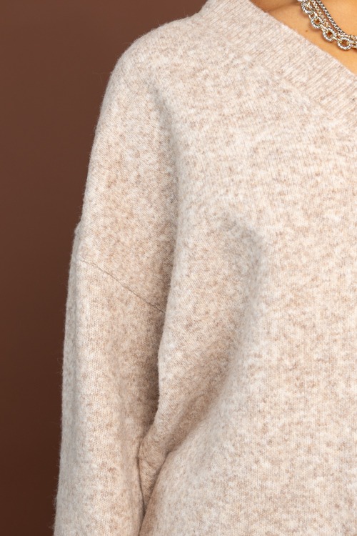 Lonnie V-Neck Sweater, Lt Taupe - 1029-65.jpg