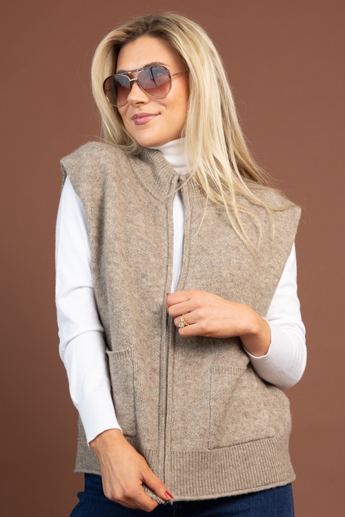 Zip Front Sweater Vest, Mocha - 1029-66p.jpg