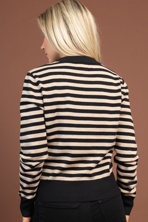 Drew Striped Sweater, Black Taupe - 1029-88.jpg