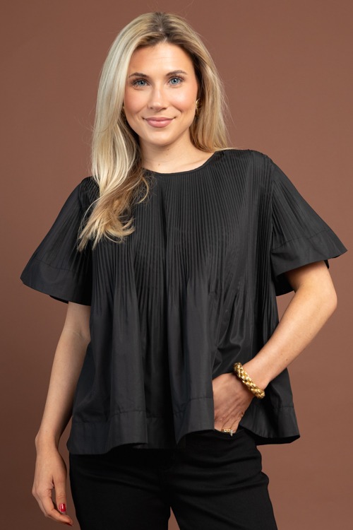Perfectly Pleated Top, Black - 1029-99h.jpg