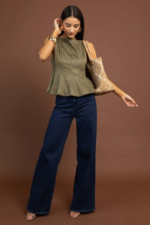 Suede Peplum Tank, Olive - 1030-38-Edit.jpg