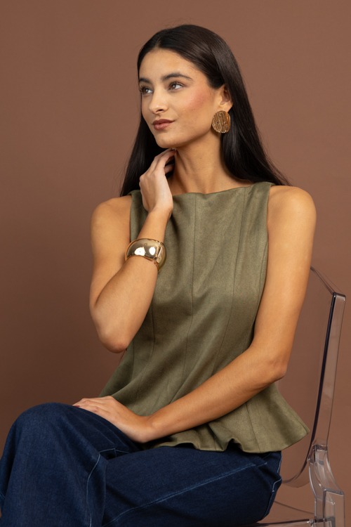 Suede Peplum Tank, Olive - 1030-40-Edit.jpg