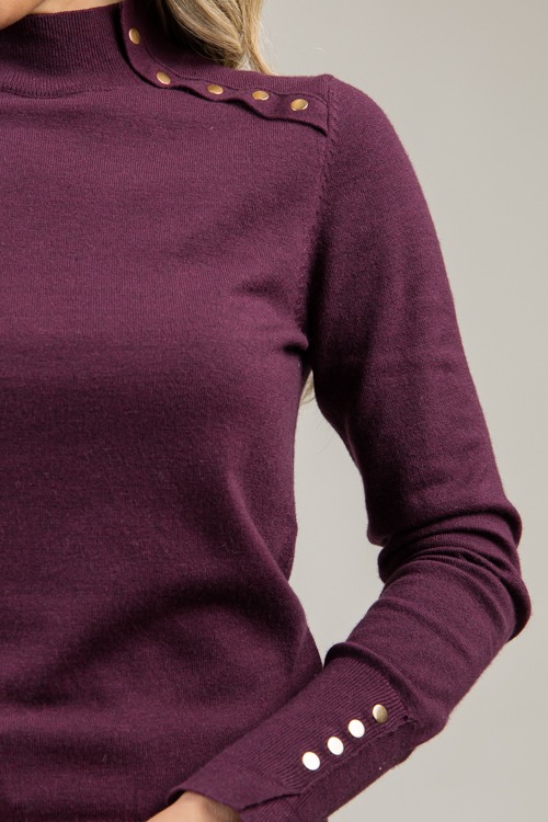 Melanie Mock Neck Sweater, Plum - 1031-13h.jpg