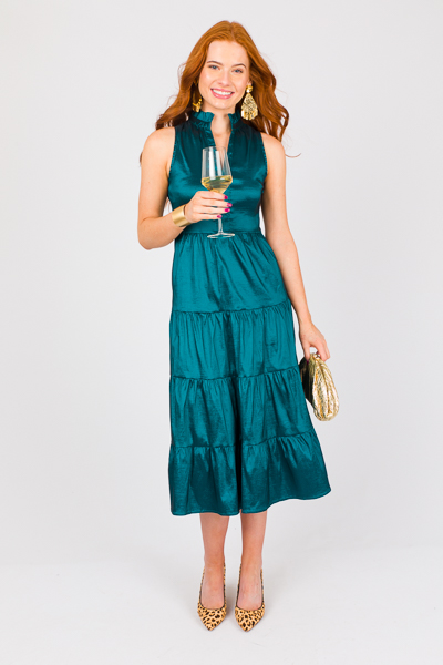 Catch Your Gaze Midi, Teal