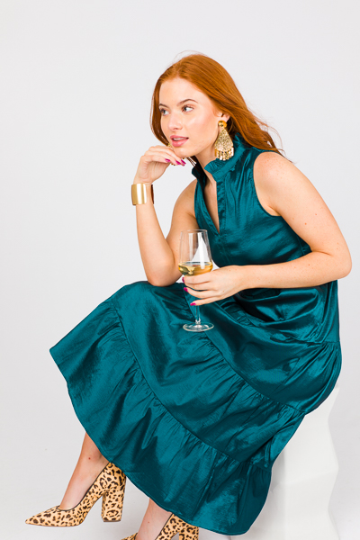 Catch Your Gaze Midi, Teal