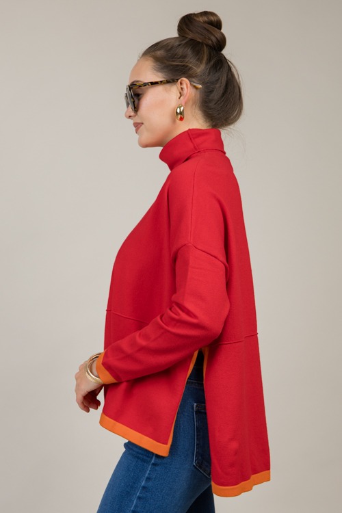 Contrast Edge Turtleneck, Red - 1031-92-Edit.jpg