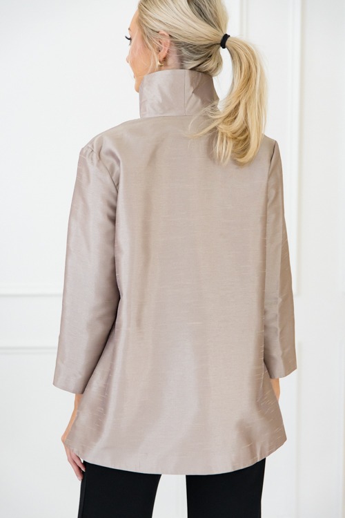 Luxe Flare Jacket, Taupe - 1101-268.jpg